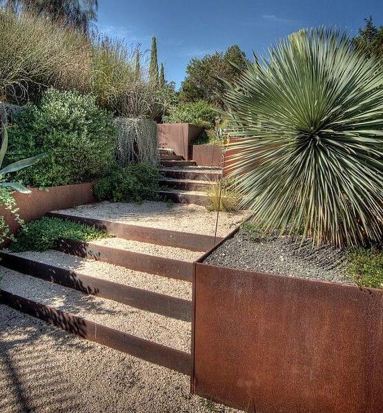 顺义耐候钢花园围边