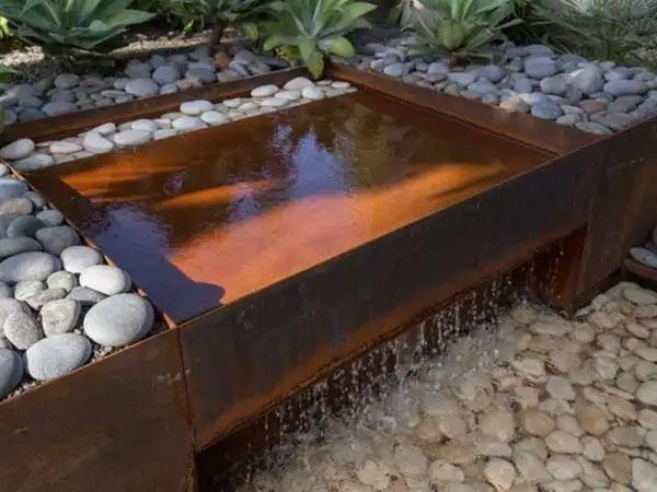 顺义耐候钢水景